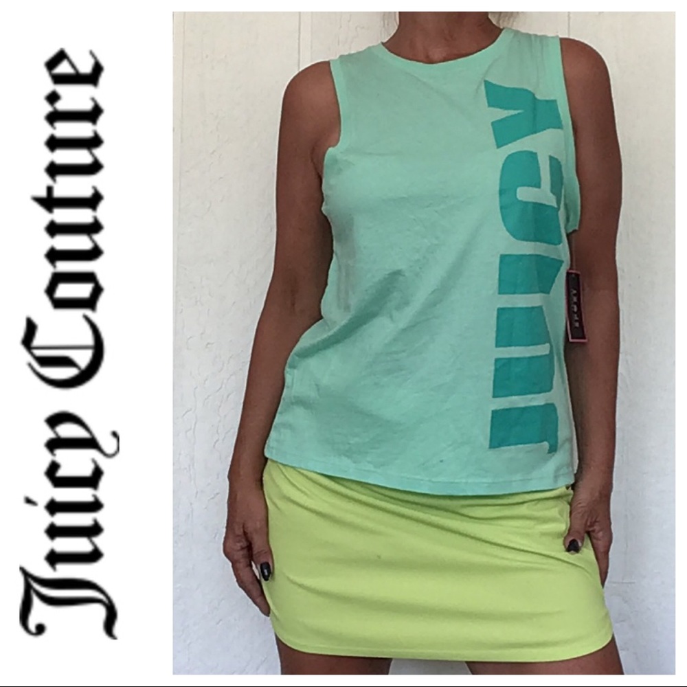 JUICY COUTURE MUSCLE TEE SHIRT MEDIUM NWT